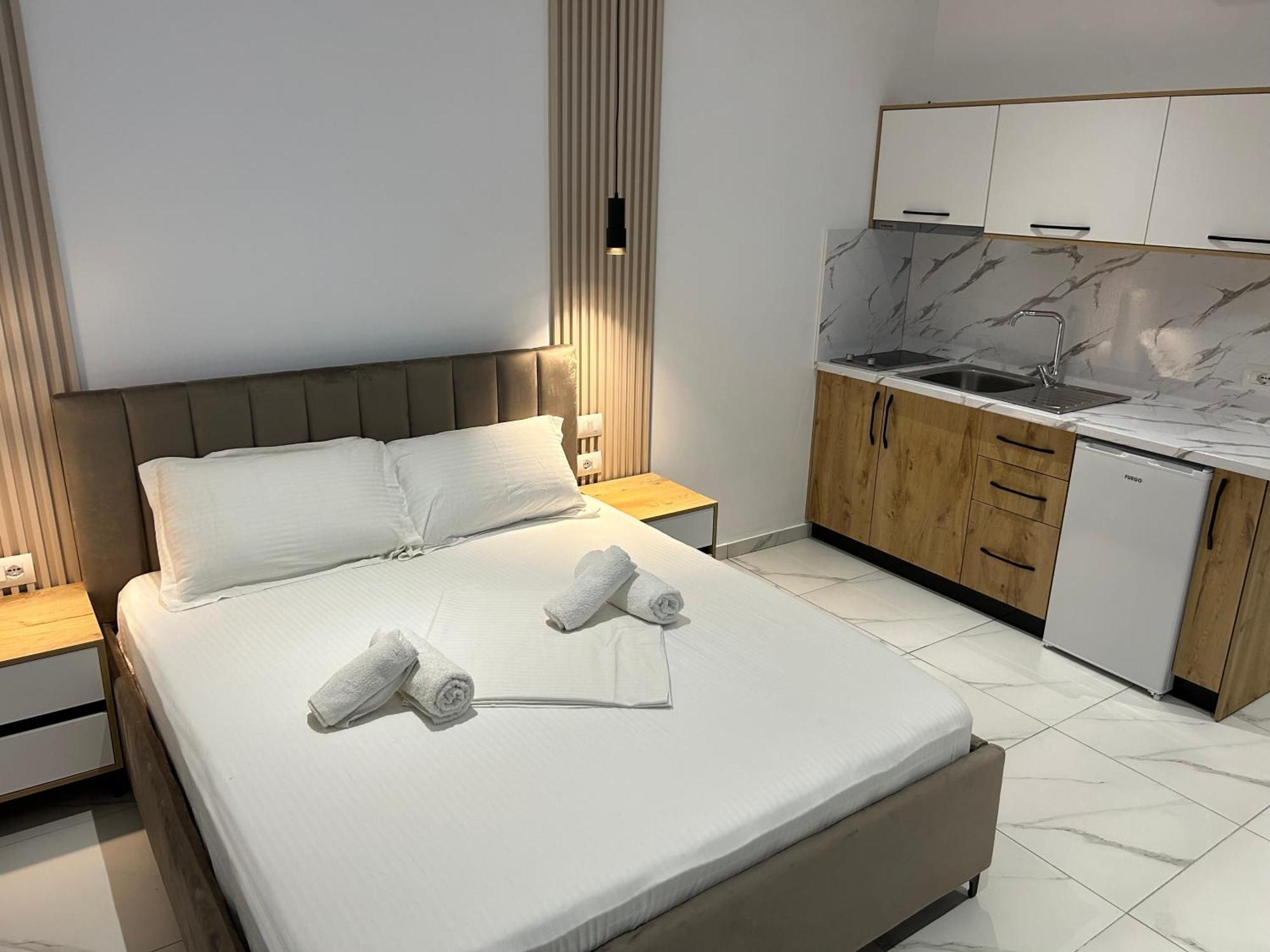 Full Moon Apartments Ksamil Kültér fotó