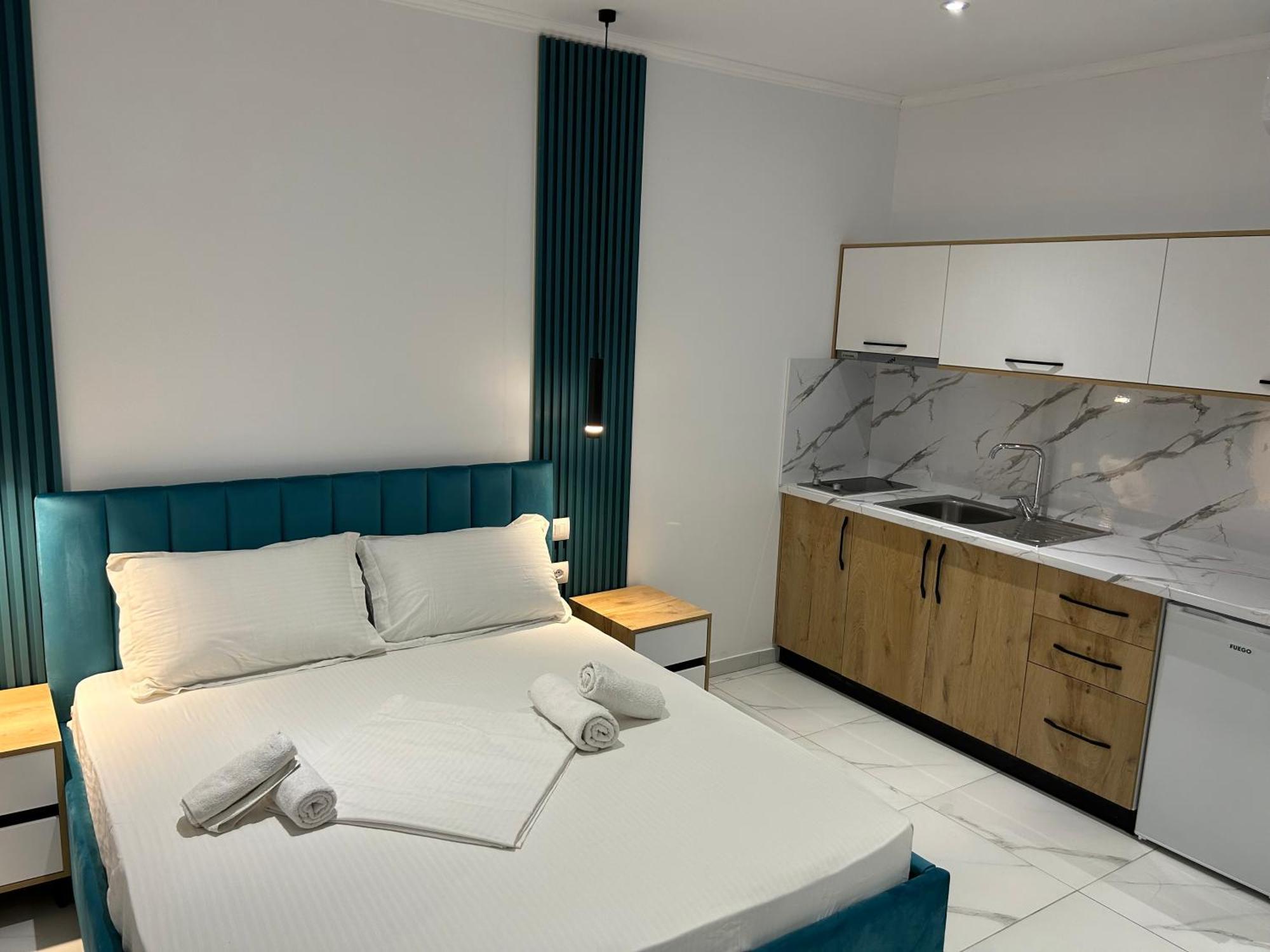 Full Moon Apartments Ksamil Kültér fotó