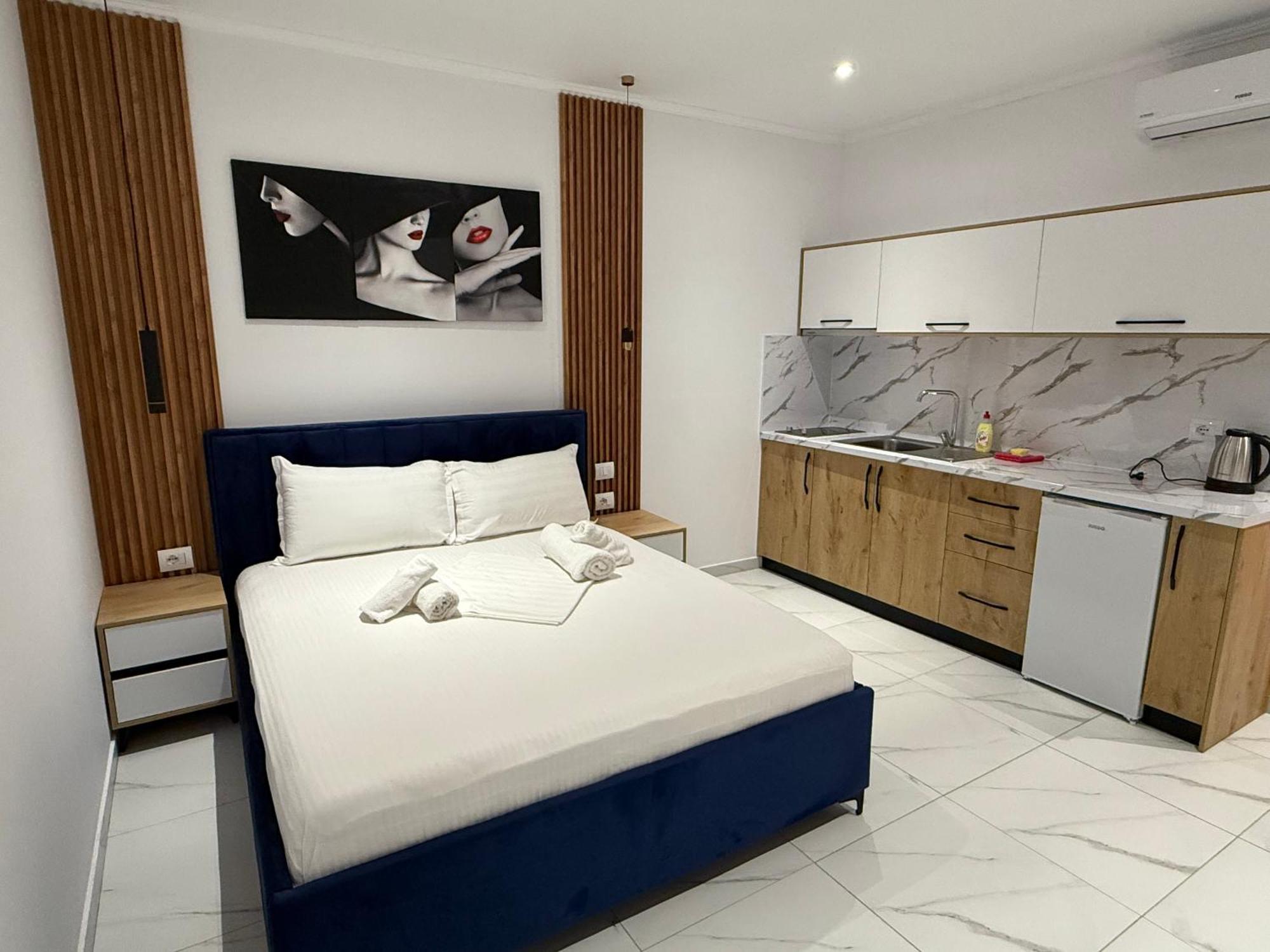 Full Moon Apartments Ksamil Kültér fotó